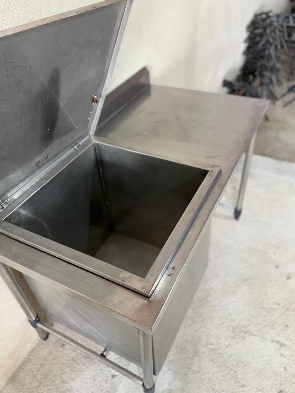 Bancada inox com Cuba térmica 6x sem juros  - Foto 3