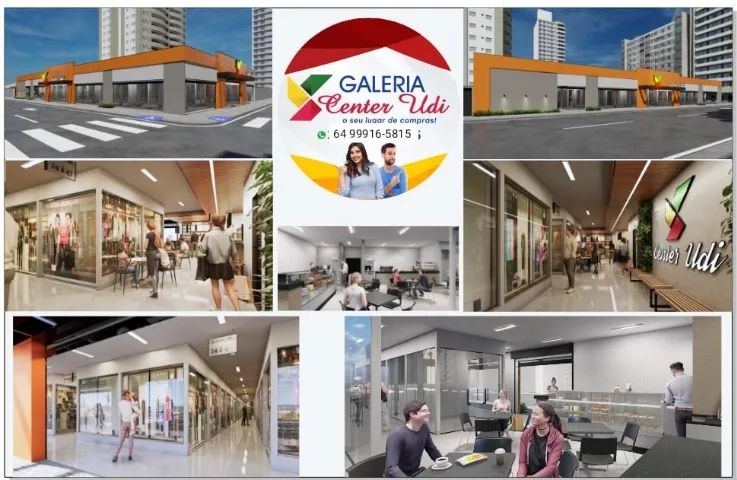 Venda loja 24 e loja 2 galeria Center Udi 