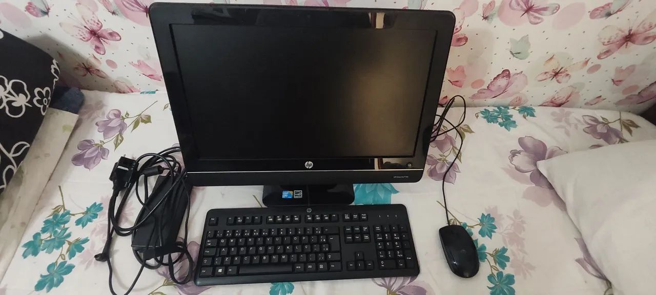 Computador completo HP com acessórios, completo pronto para usar  - Foto 4