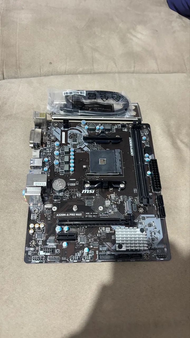     Placa-mãe: MSI A320M-A PRO MAX (MS-7C52)