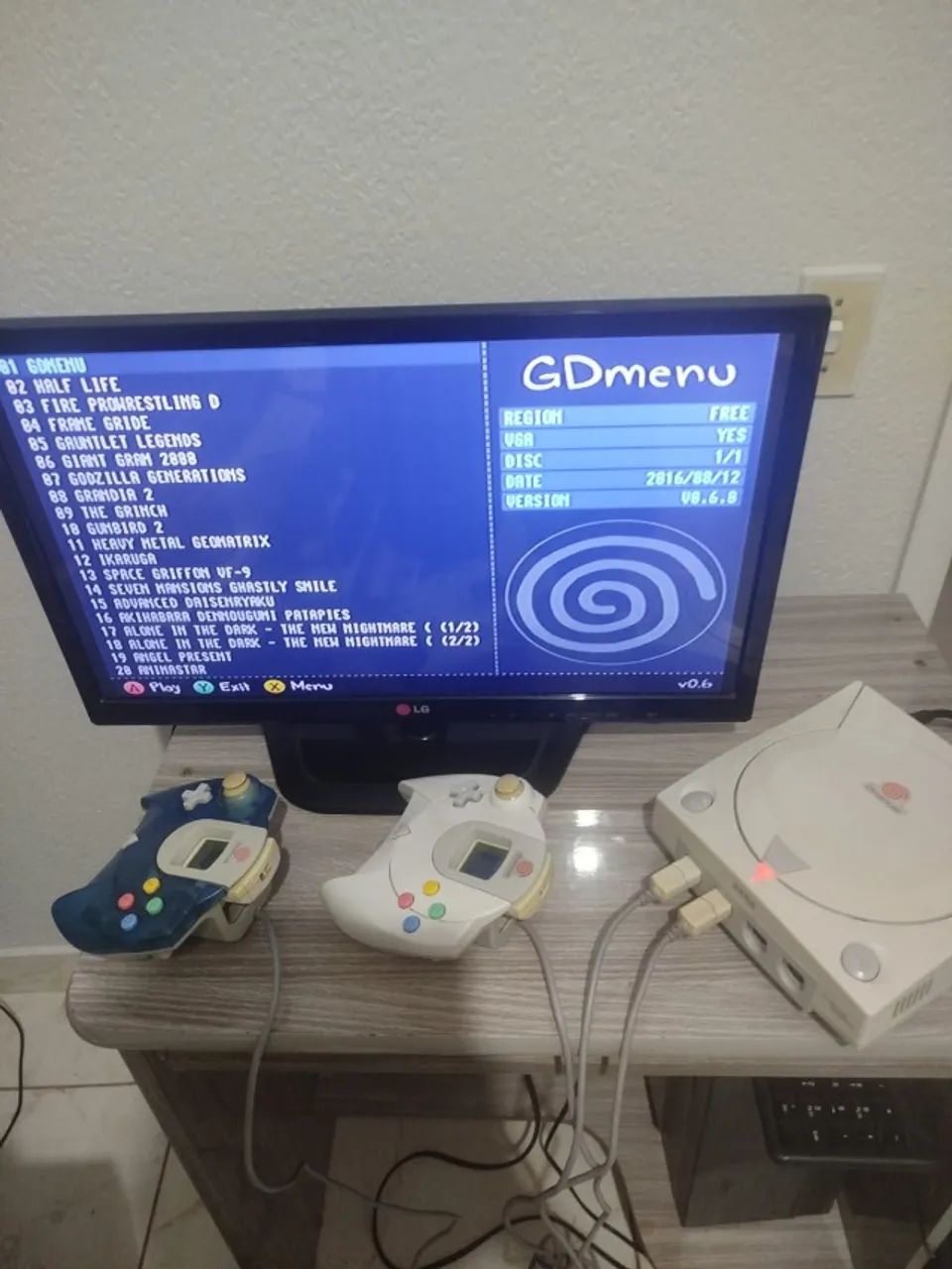 Dreamcast com GDEMU