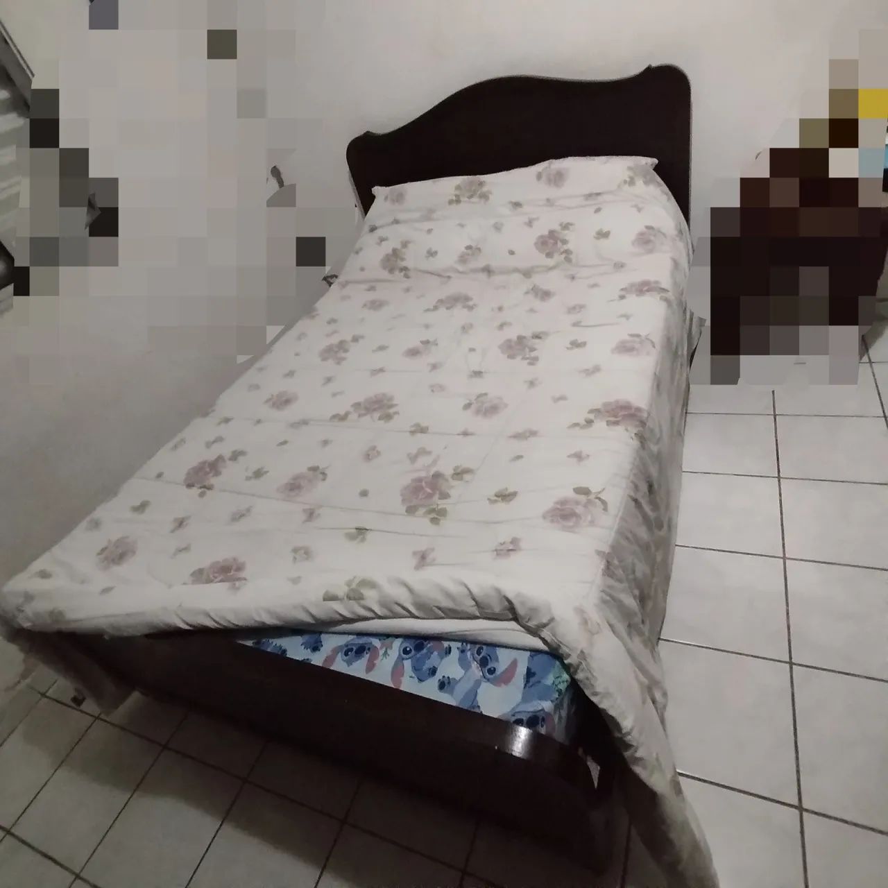 Conjunto de Móveis quarto Antigo de Madeira  - Foto 4