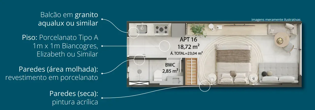PLANTA 23m²
