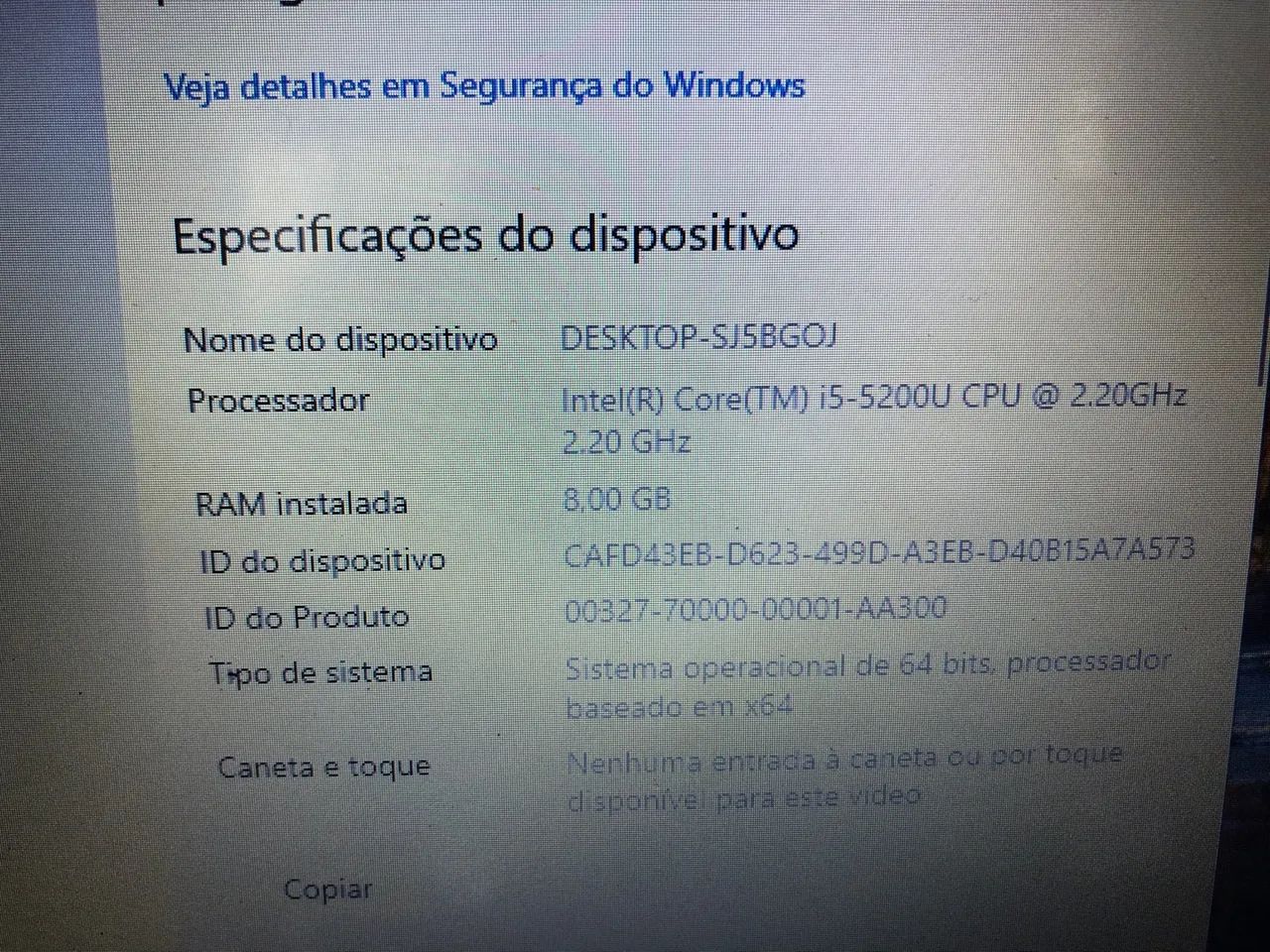 Notebook Dell i5 ( 5 geração)  - Foto 3