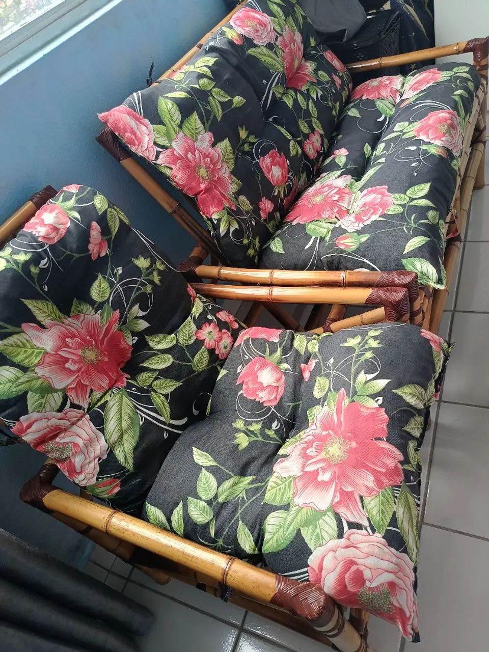 Conjunto de poltronas de Bambú  - Foto 5