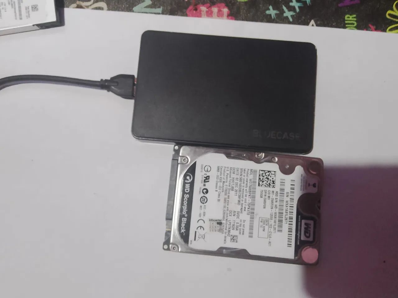 HD externo completo 750 gb - Foto 4