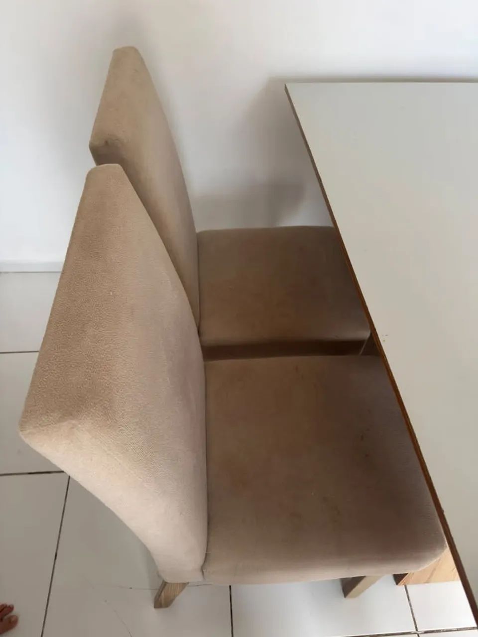 MESA EM MDF BRANCA  - Foto 3