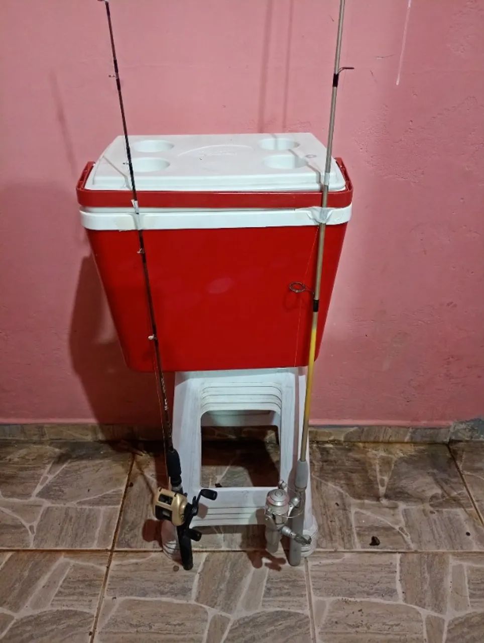 Cooler e Vara de pescar  - Foto 3