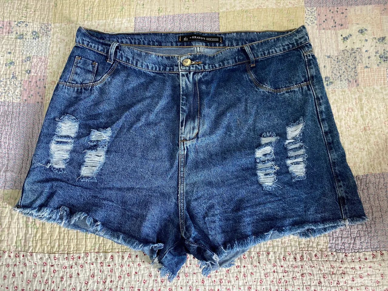 Short jeans TAM 52 - seminovo - Foto 2