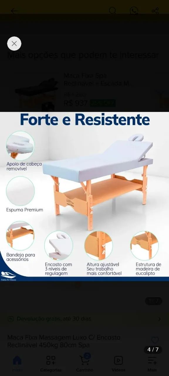 Vendo maca fixa para estética  - Foto 3