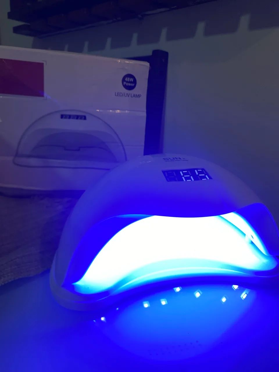 Cabine de unha Led UV bivolt novo lacrado  - Foto 5