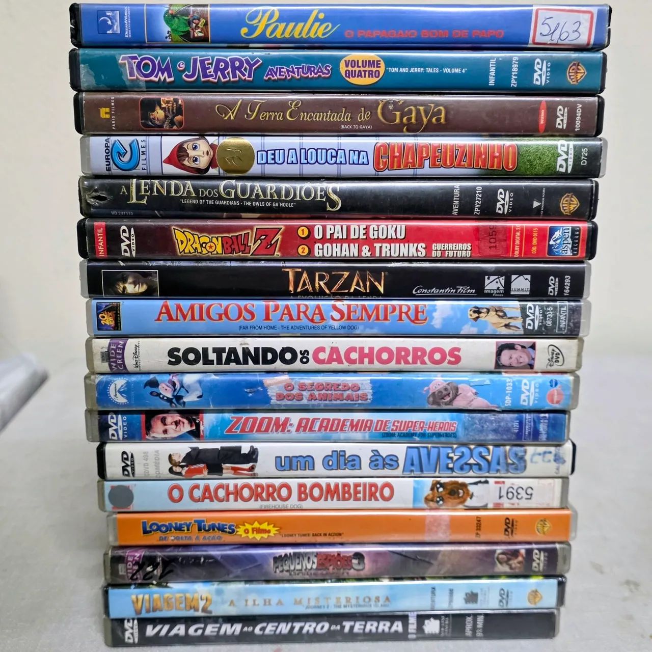 Lote DVD Filmes Infantis