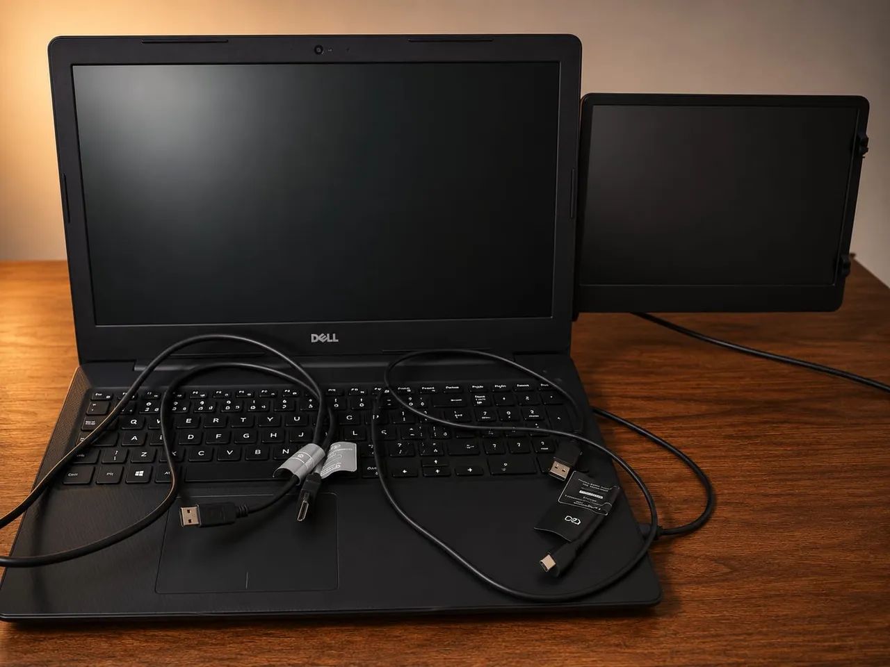 Notebook Dell + monitor extra - Foto 3
