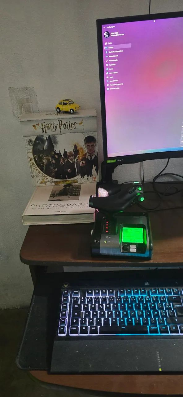 Workstation completa + Odyssey G7 27" + X52 Pro ? R$ 20.000