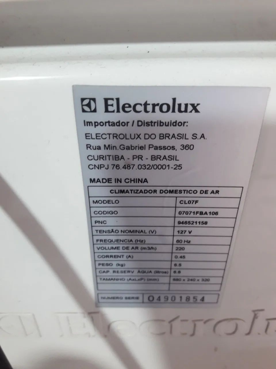 Climatizado eletrolux com avaria  - Foto 2