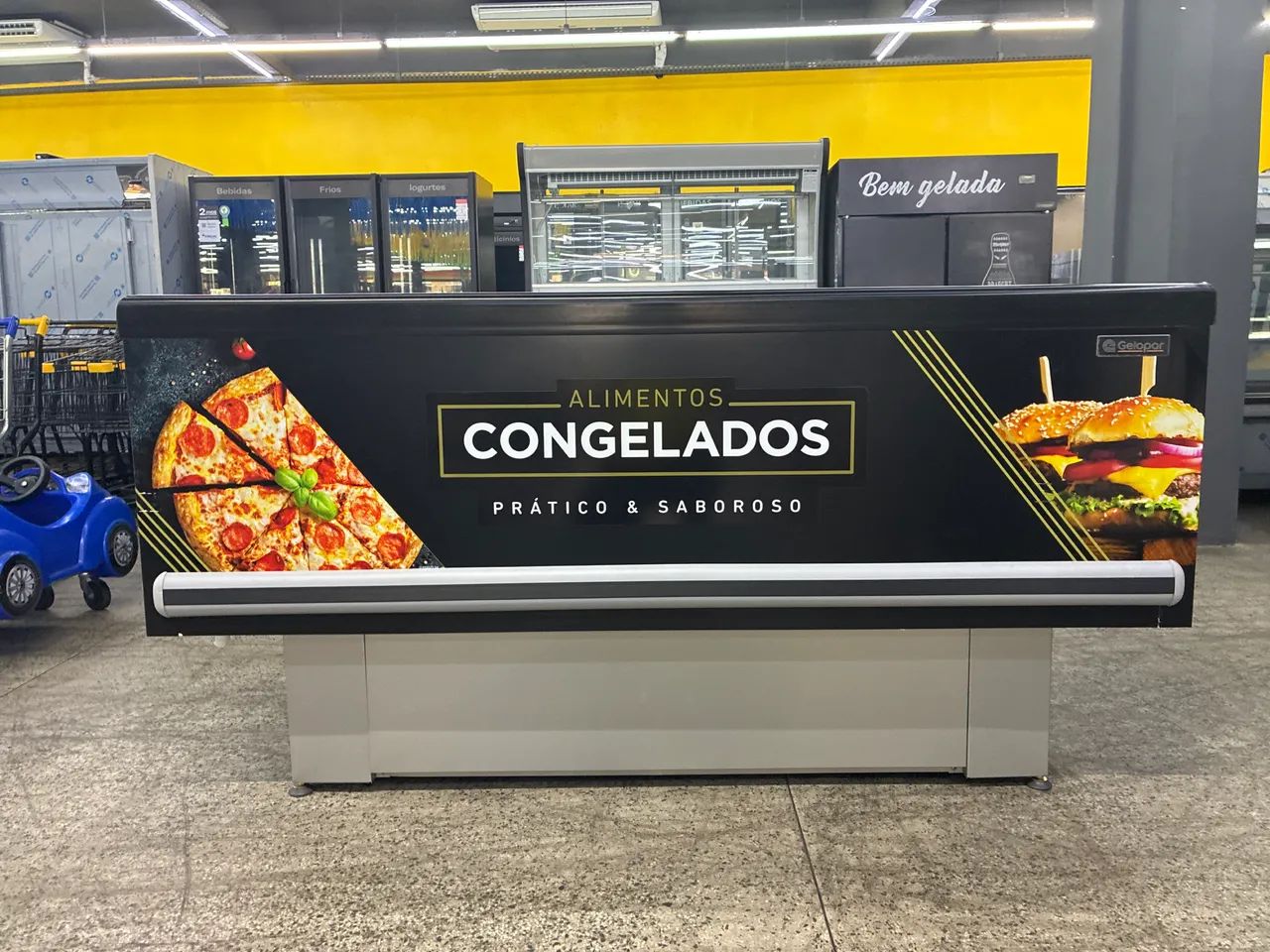 Ilha dupla ação standard 1.90M gelopar