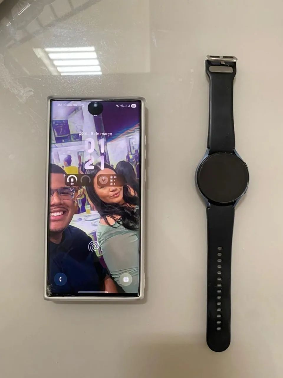 S22 ULTRA 256GB 12 GB DE RAM + SAMSUNG WATCH 4