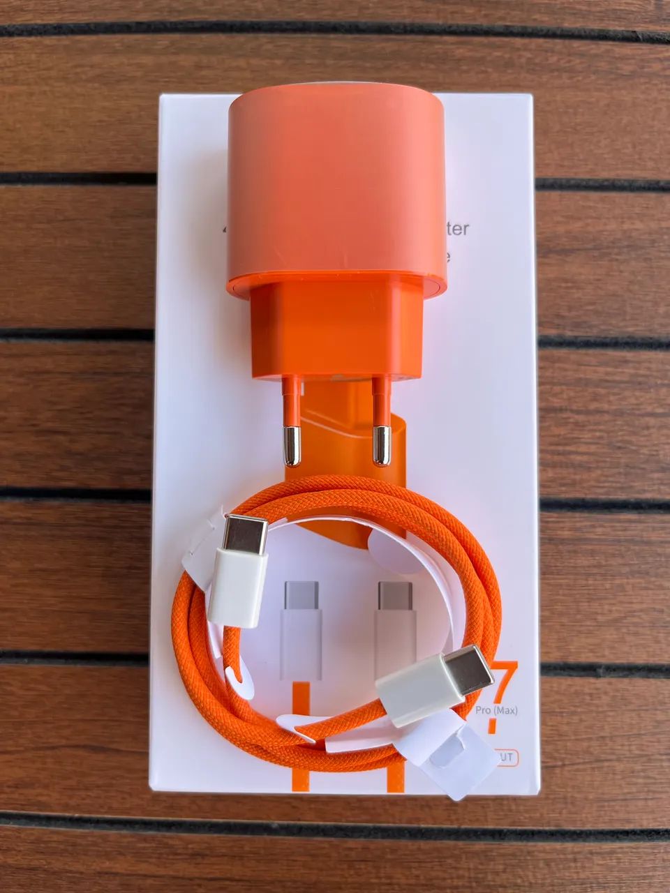 Carregador pra iPhone 17