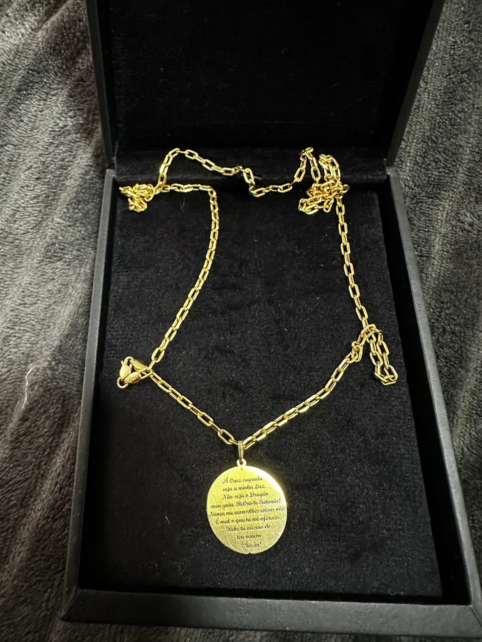 Corrente São Bento, ouro 18k com garantia - Foto 2