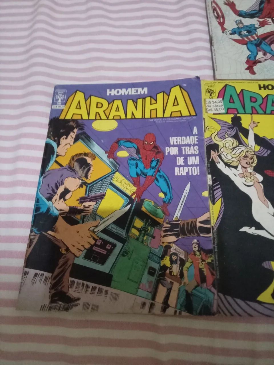 Sete hqs formatinho abril jovem do Homem Aranha: 43, 46, 53, 58, 59, 63, 66 - Foto 4