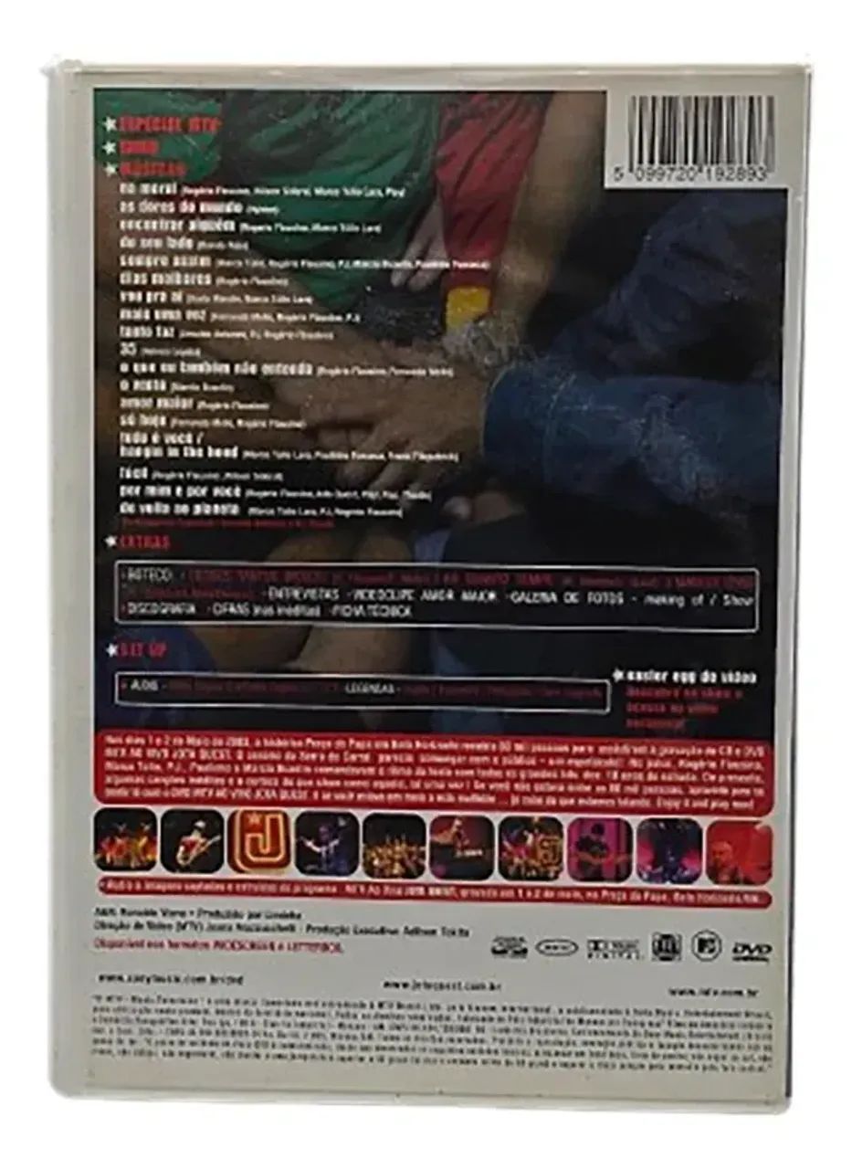 Dvd Jota Quest Mtv Ao Vivo Original  - Foto 2