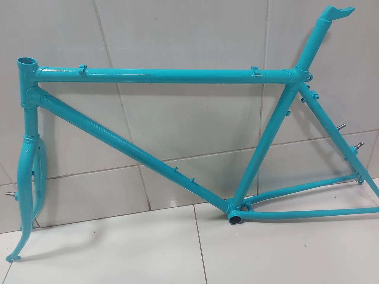 Mtb Bianchi original cromoly tamanho 18 - Foto 2