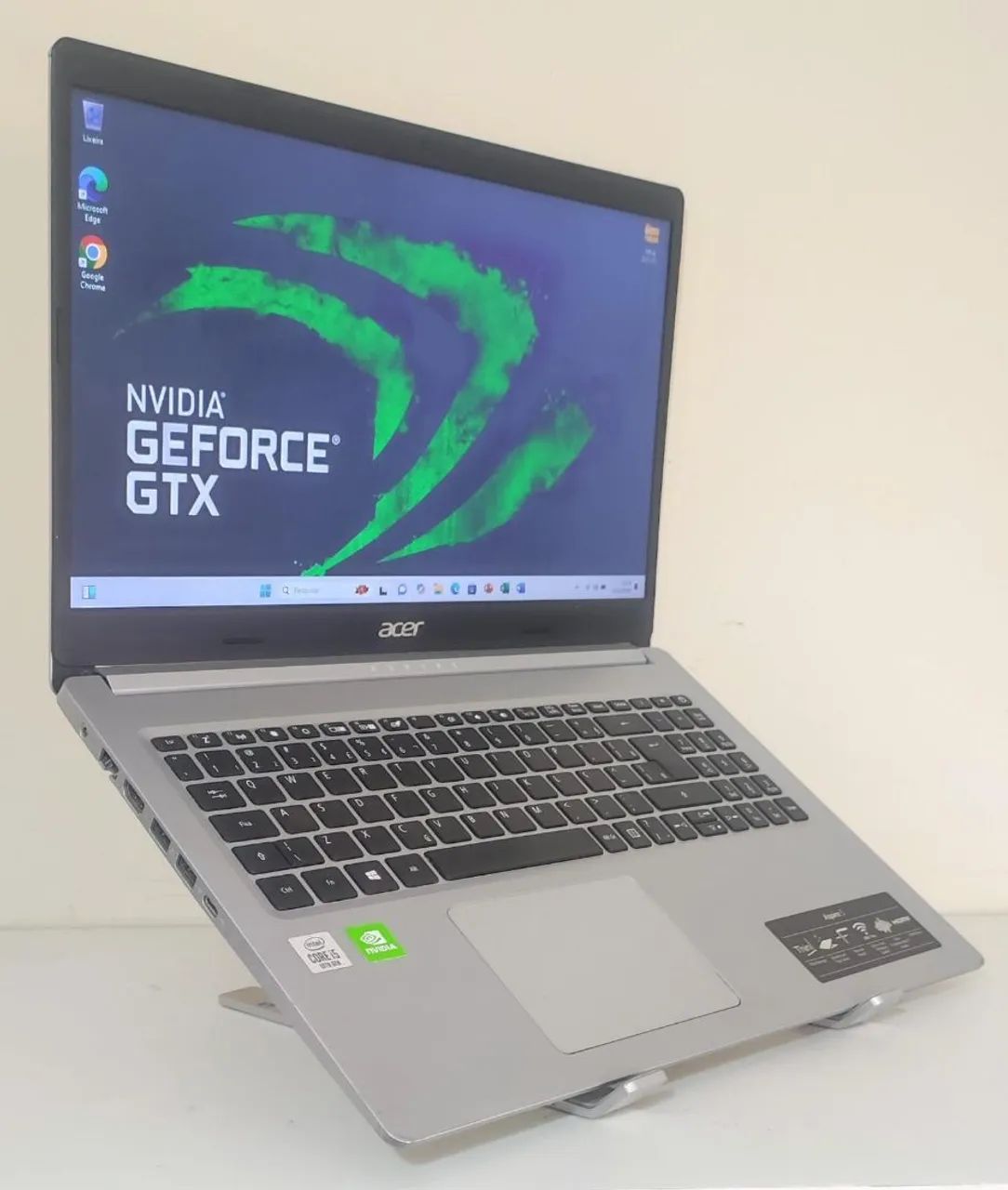 Notebook Gamer Novo Na Caixa! Acer i5-10° Geração 8gb RAM SSD NVMe M2 256GB Nvidia 2GB top