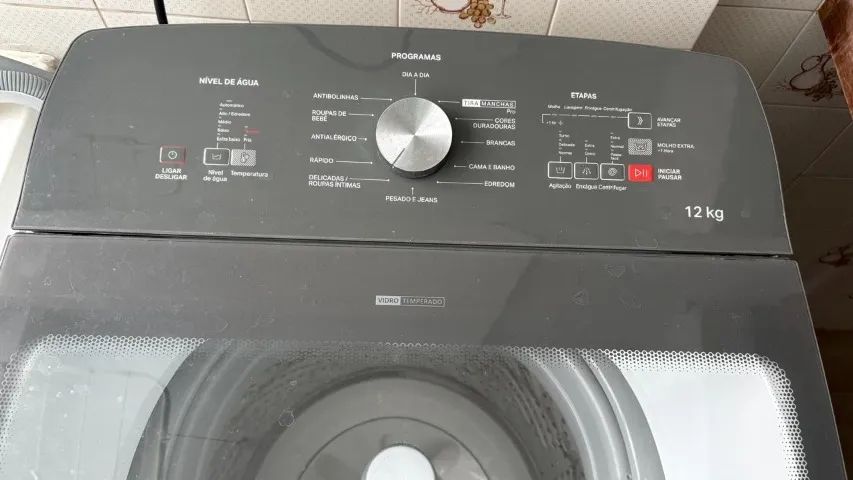 Maquina de Lavar Brastemp 12kg agua fria + quente - Foto 3