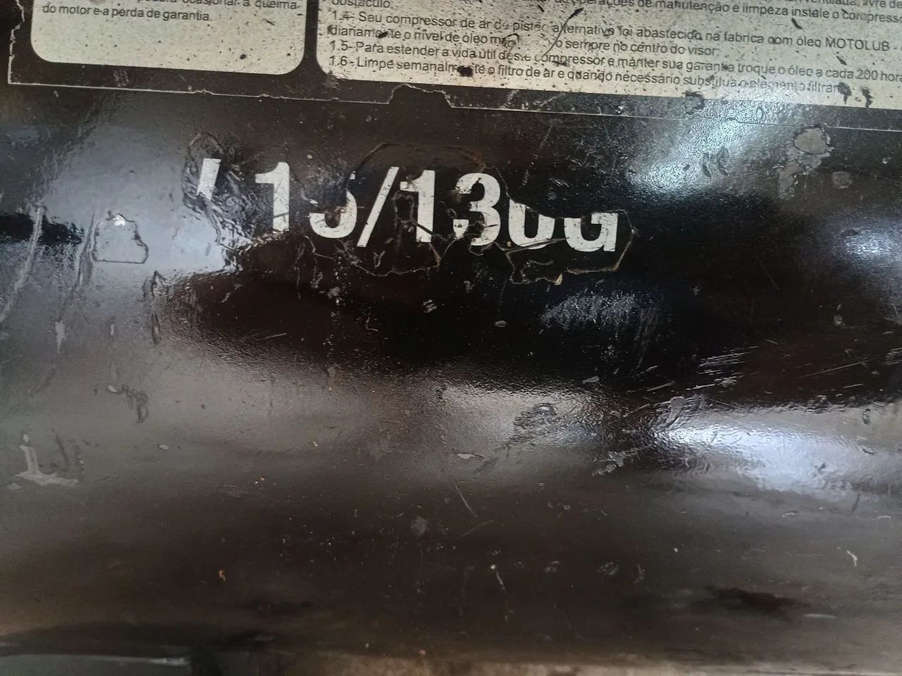 Compressor de ar 15 pés monofásico  - Foto 2