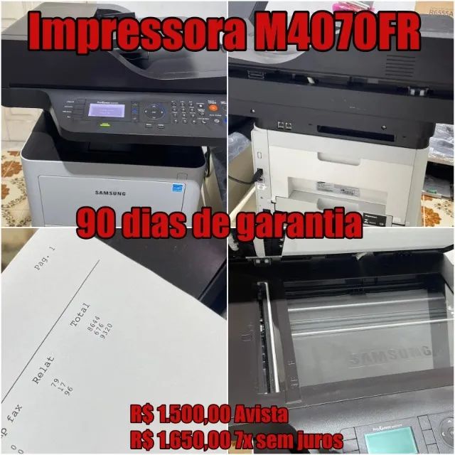 IMPRESSORA LASER -M4070-FR (COM GARANTIA)