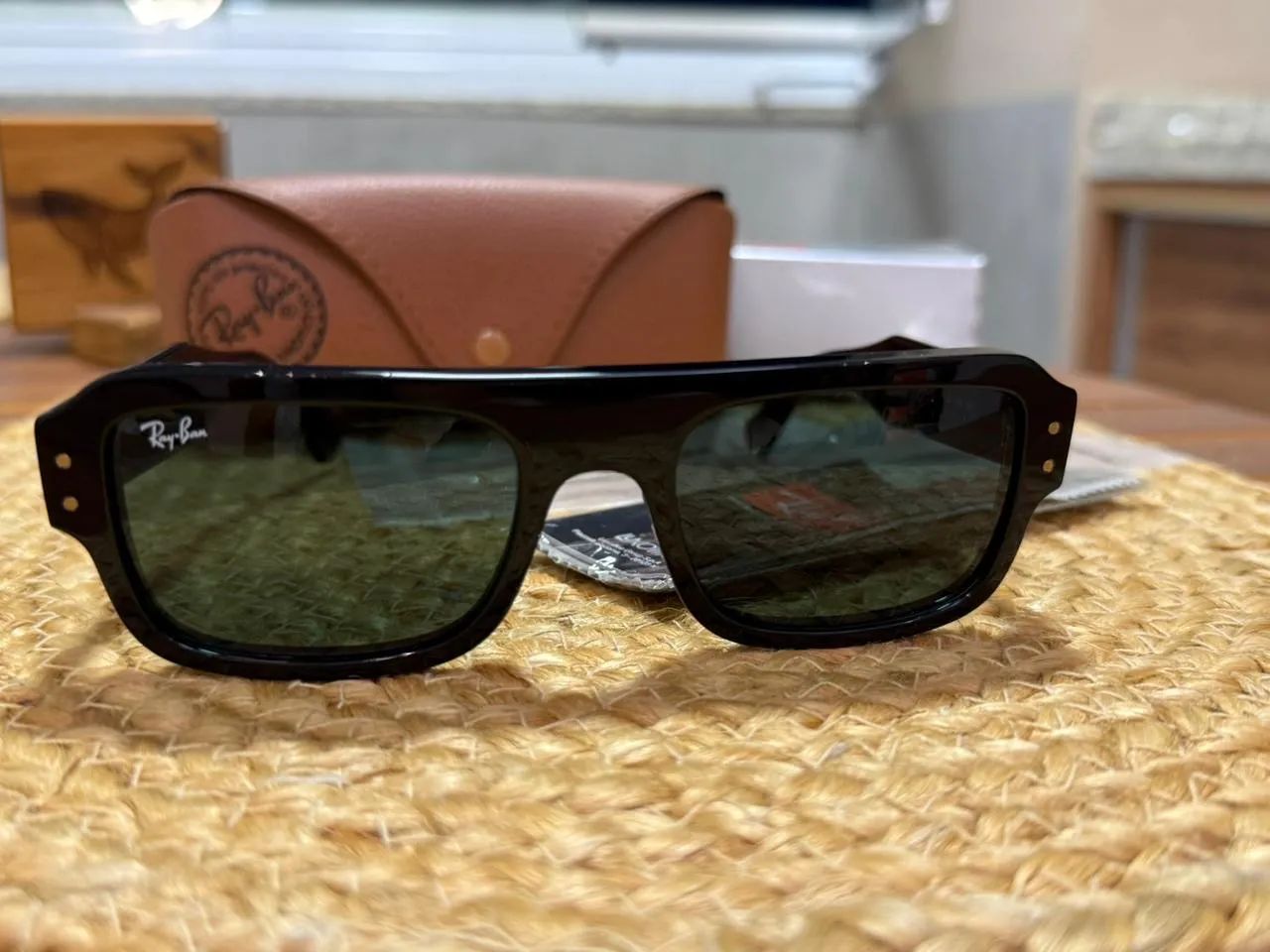 Oculos de sol Rayban Ray-Ban RB4454 Flacko Bio-Based novo - Foto 2