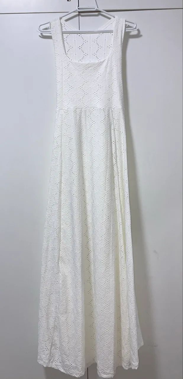 Vestido branco tamanho M