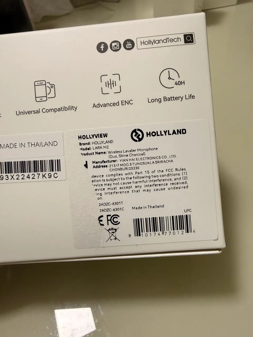 Microfone Hollyland lark m2  - Foto 3