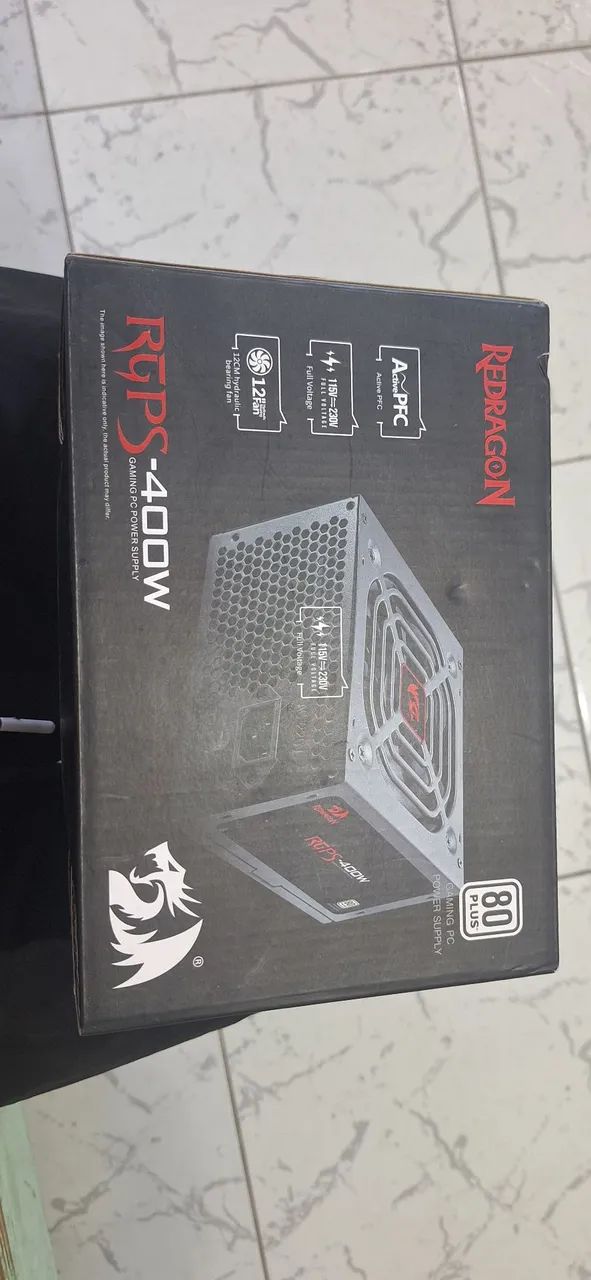 Fonte de PC 400w Redragon - Foto 3