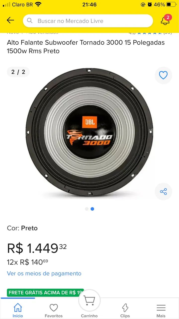 Vendo som completo tornado com pouco tempo de uso tudo funcionando testo na hora 