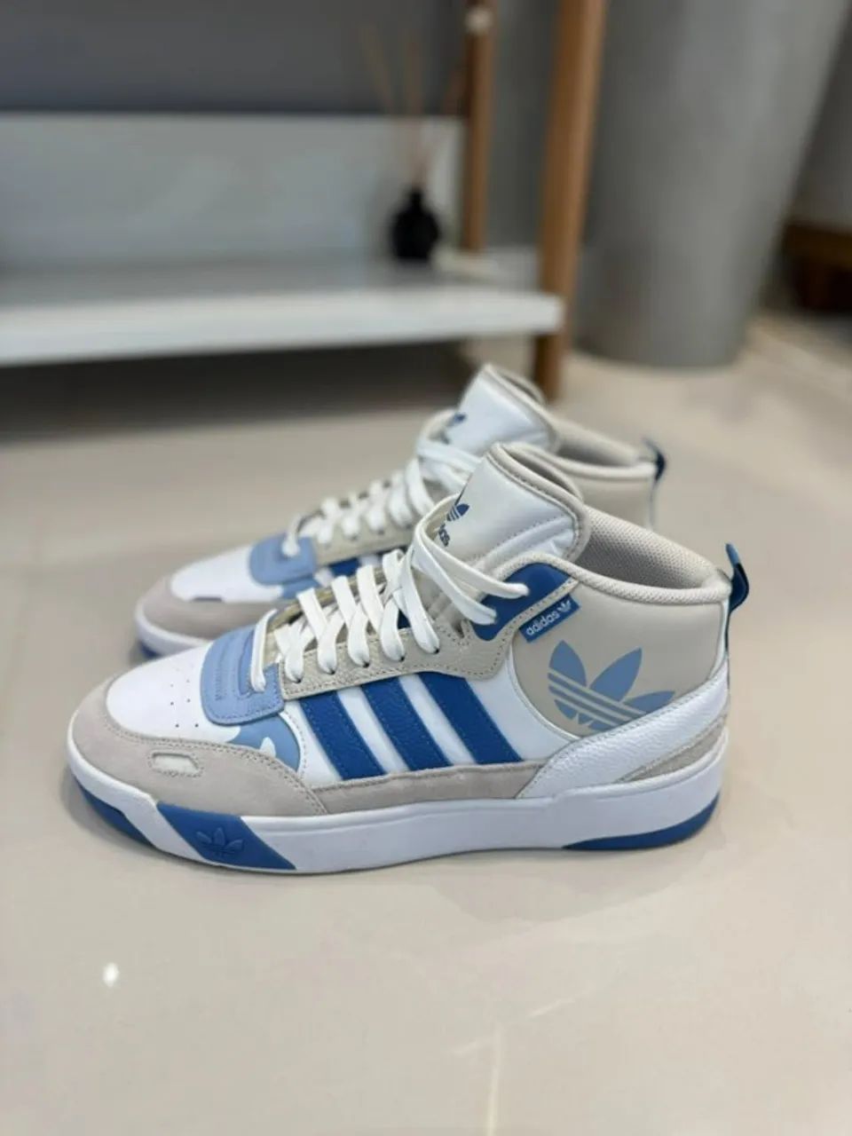 Tênis Adidas Post UP White True Royal