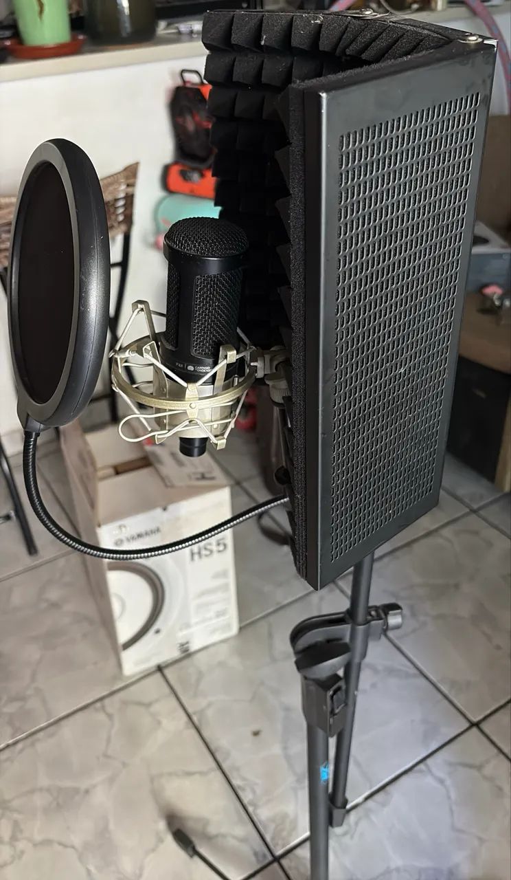 Microfone Condensador AudioTechnica AT2020
