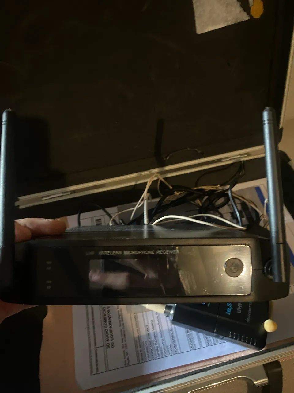 Microfone de lapela de face - Foto 4