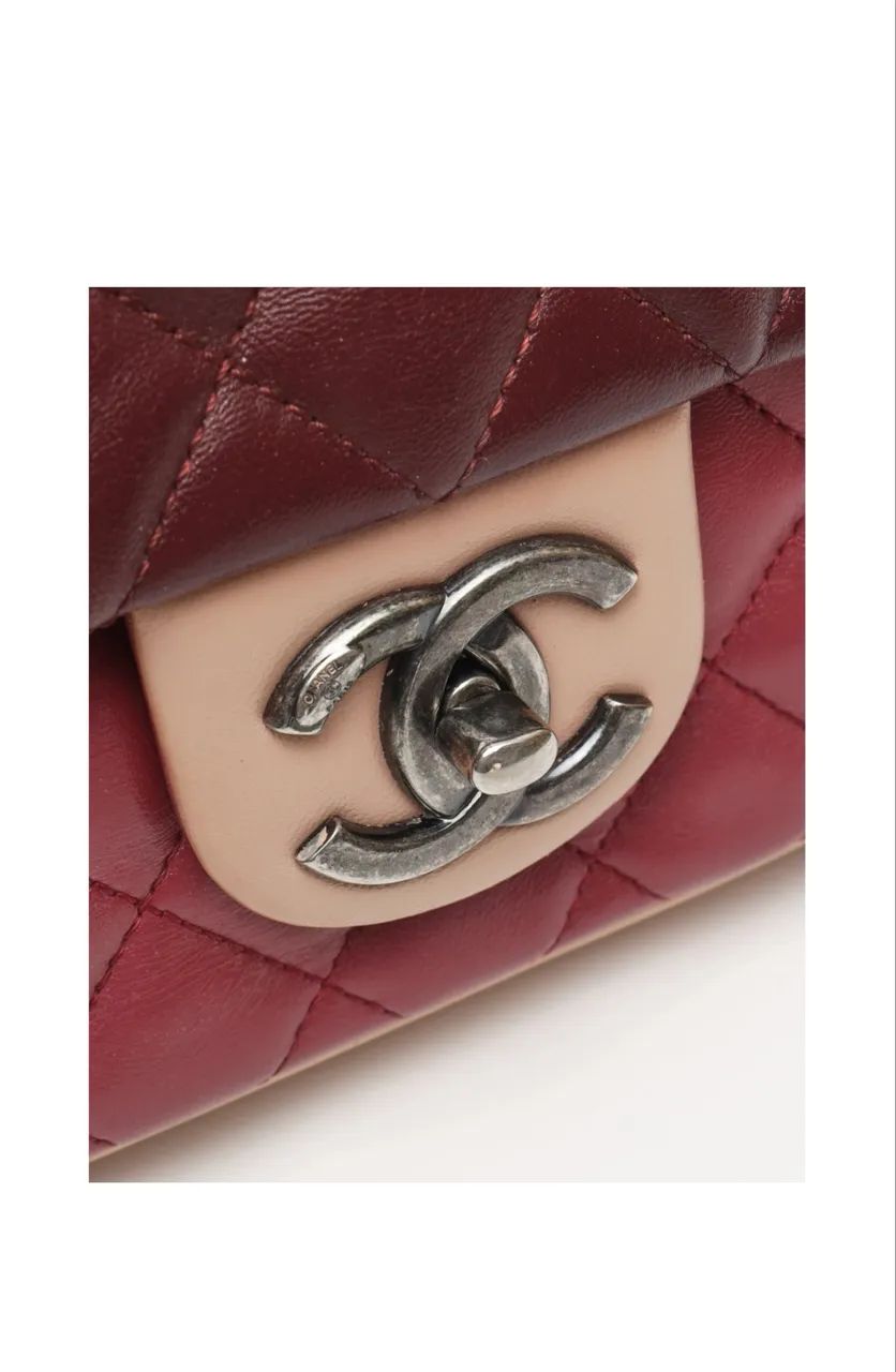 CHANEL Classic Medium Tricolor Paris-Edinburgh Single Flap Bag - Foto 4