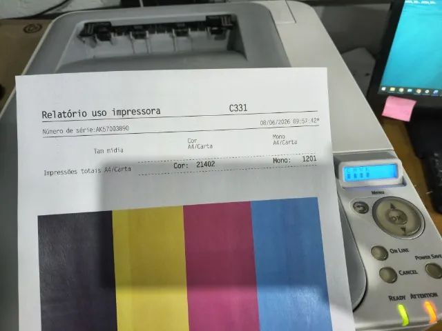 Impressora Laser Colorida, OKidata C331dn - Foto 3
