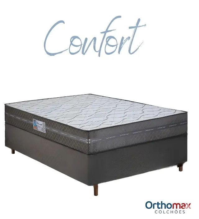 Conjunto base com colchão D45 casal - Foto 2