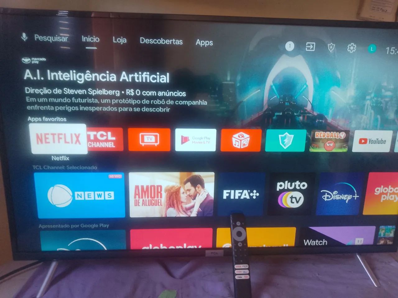 Smart TV TCL 43 polegadas Android  - Foto 2