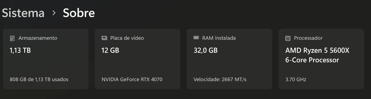 PC Gamer Full White RGB RTX 4070 + RYZEN 5 5600x - Foto 5