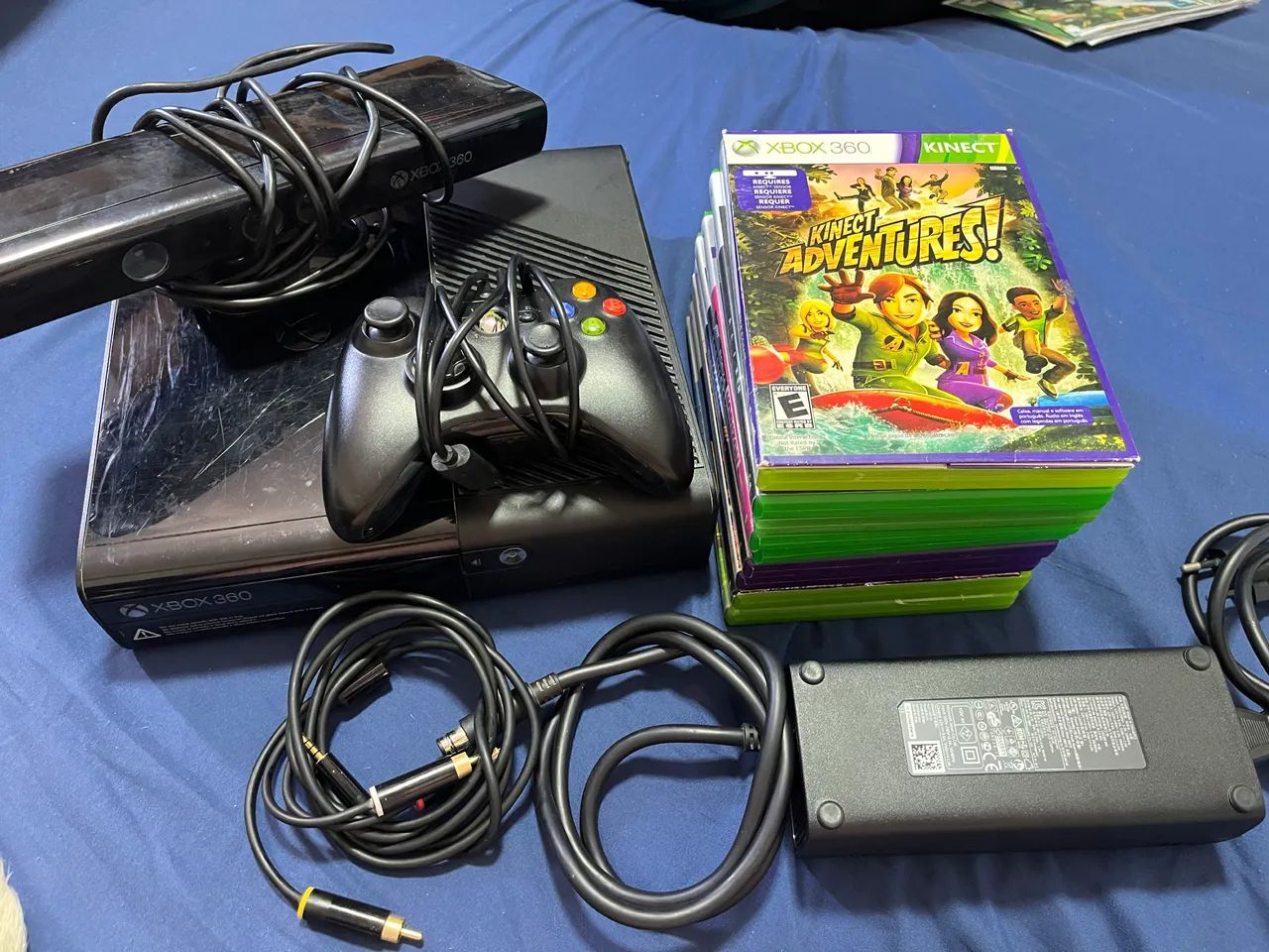 Xbox 360 + 10 jogos
