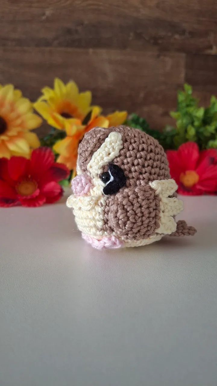 Pidgeot Chaveiro amigurumi - Pokémon  - Foto 4