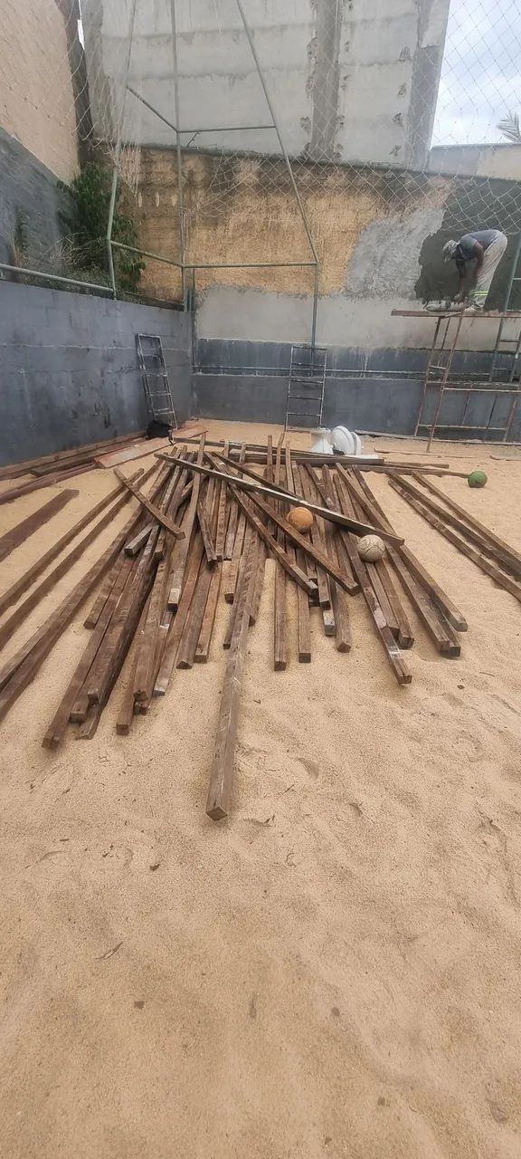 Granito branco Itaunas e madeiras  - Foto 4
