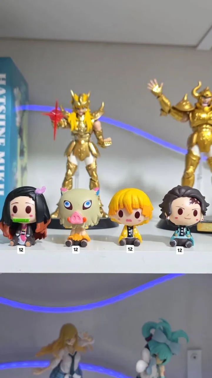 Action Figures na "PITER TECH" de Animes, Mangás, Marvel, DC_Bonecos de Ação, Naruto Jojo - Foto 3