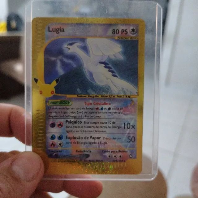 Carta pokémon Lugia 