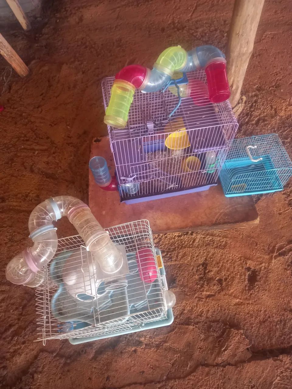 Gaiola de  de hamster usada.  - Foto 2