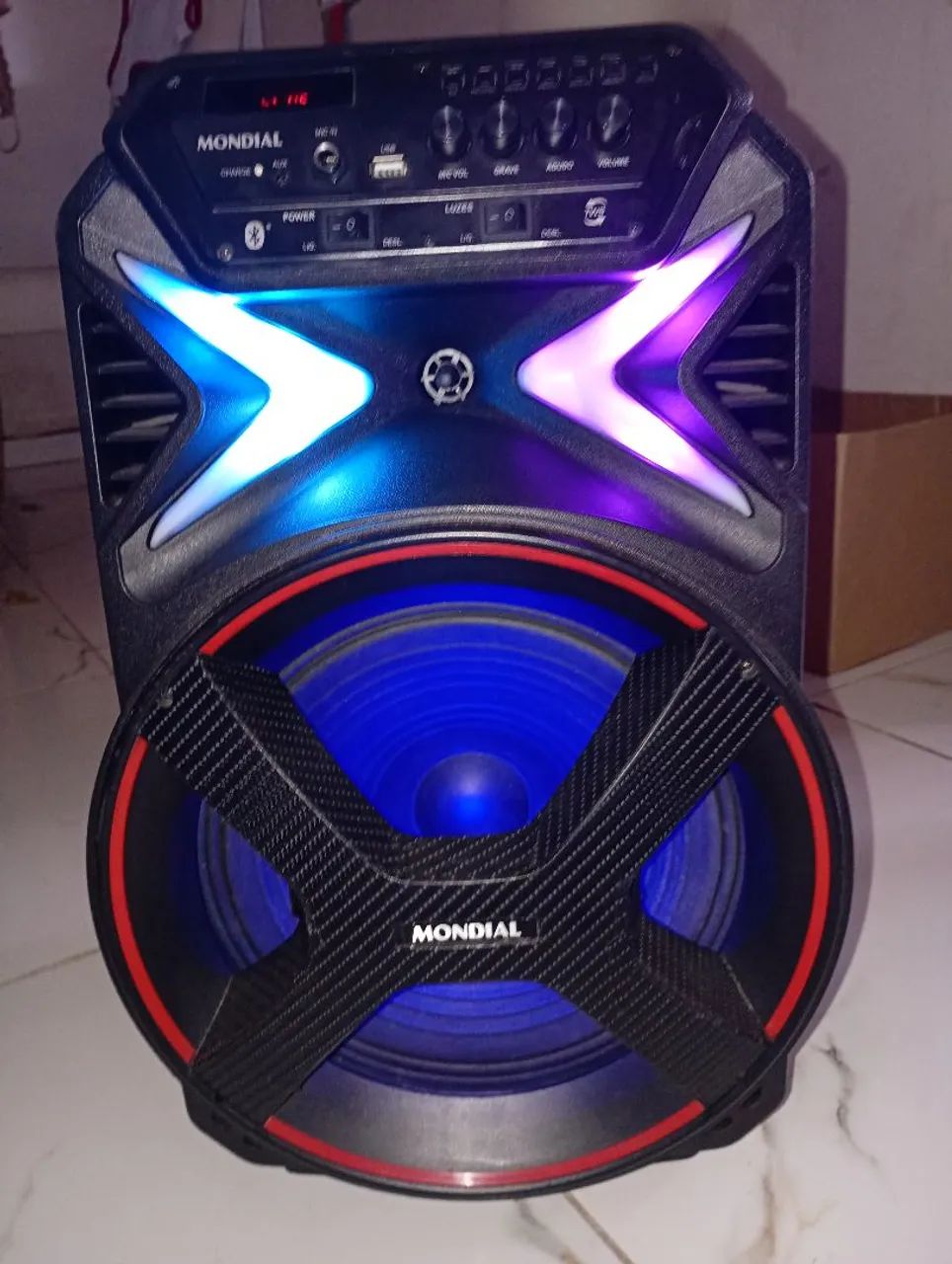 CAIXA DE SOM TWR-400 MONDIAL 409watts - Foto 2
